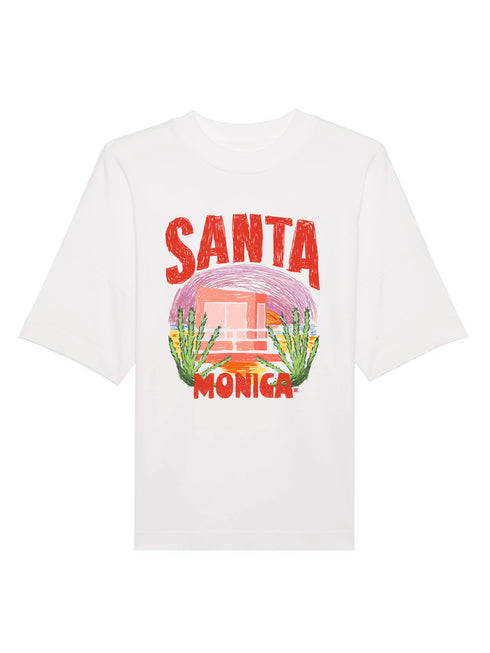Crewneck Oversized T-shirt Santa Monica